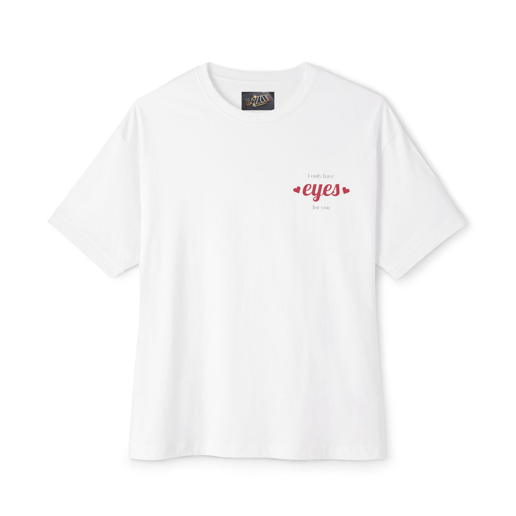 Romantic Unisex Oversized Tee, Cute Gift for Valentine’s Day, Casual Love Shirt, Perfect for Date Nights, Everyday Wear
