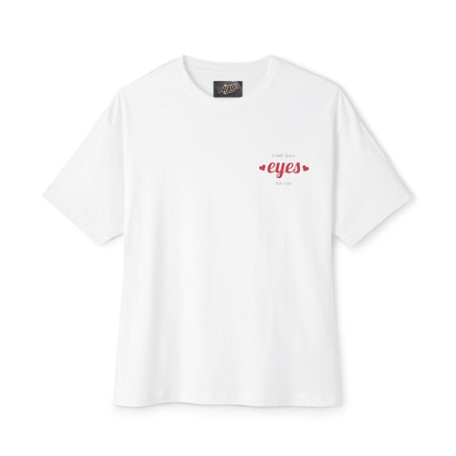 Romantic Unisex Oversized Tee, Cute Gift for Valentine’s Day, Casual Love Shirt, Perfect for Date Nights, Everyday Wear