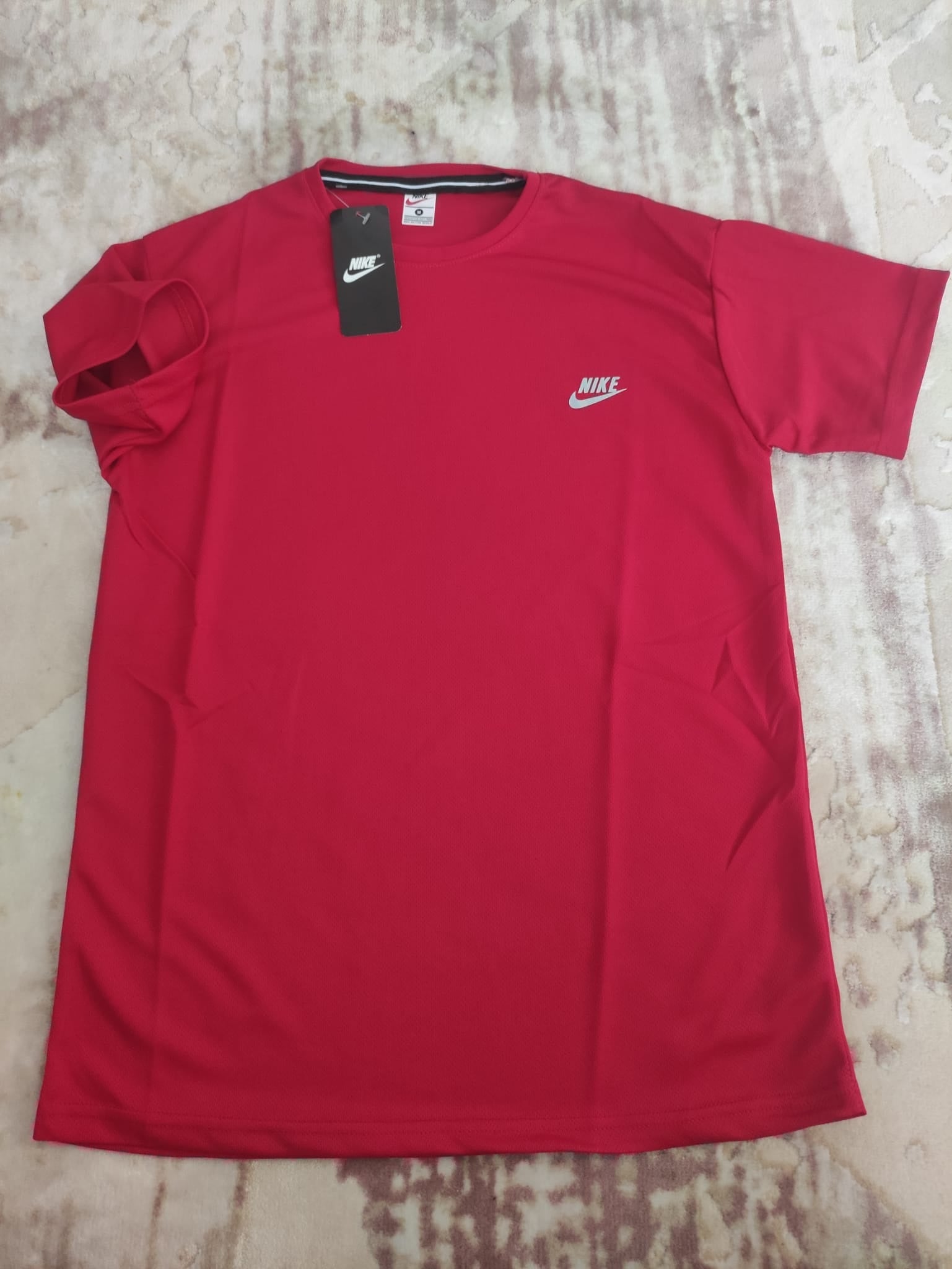 T-Shirt nefes alabilen kumaş 1. kalite kırmızı