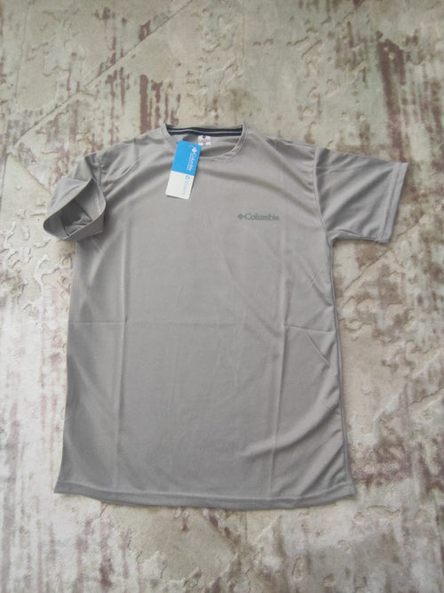 T-Shirt nefes alabilen kumaş 1. kalite gri